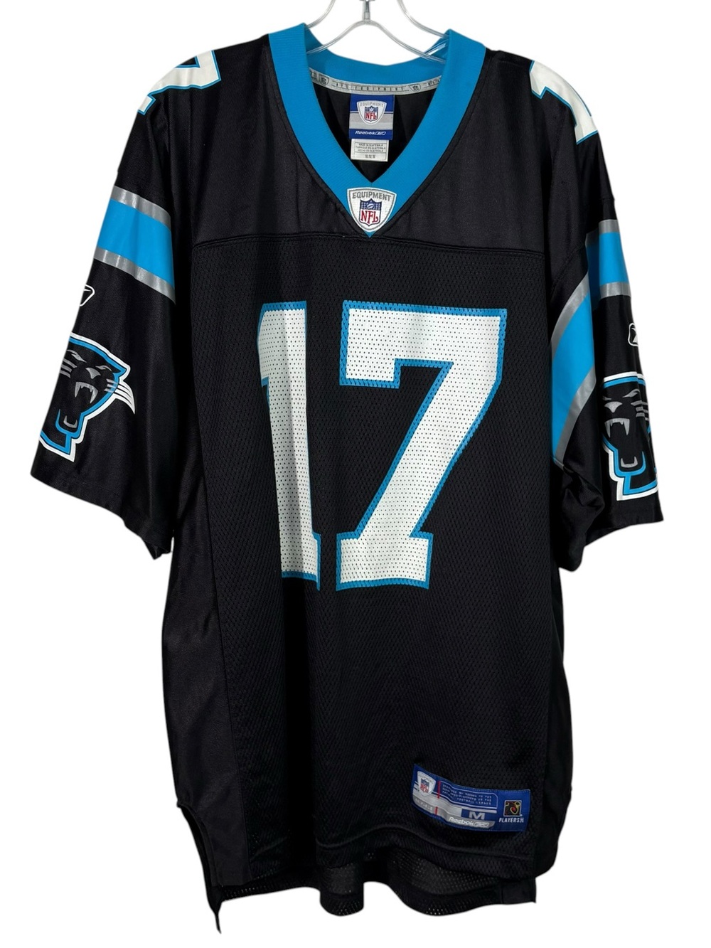 NFL Reebok Carolina Panthers Jake DelHomme Players Inc Jersey Unisex Adult M Y2K